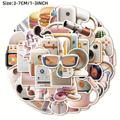 50pc Graffiti Stickers for Laptops Helmets Water Cups DIY Han