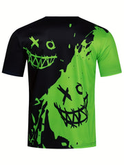 Men's Grimace Print T-Shirt for Summer Style & Comfort