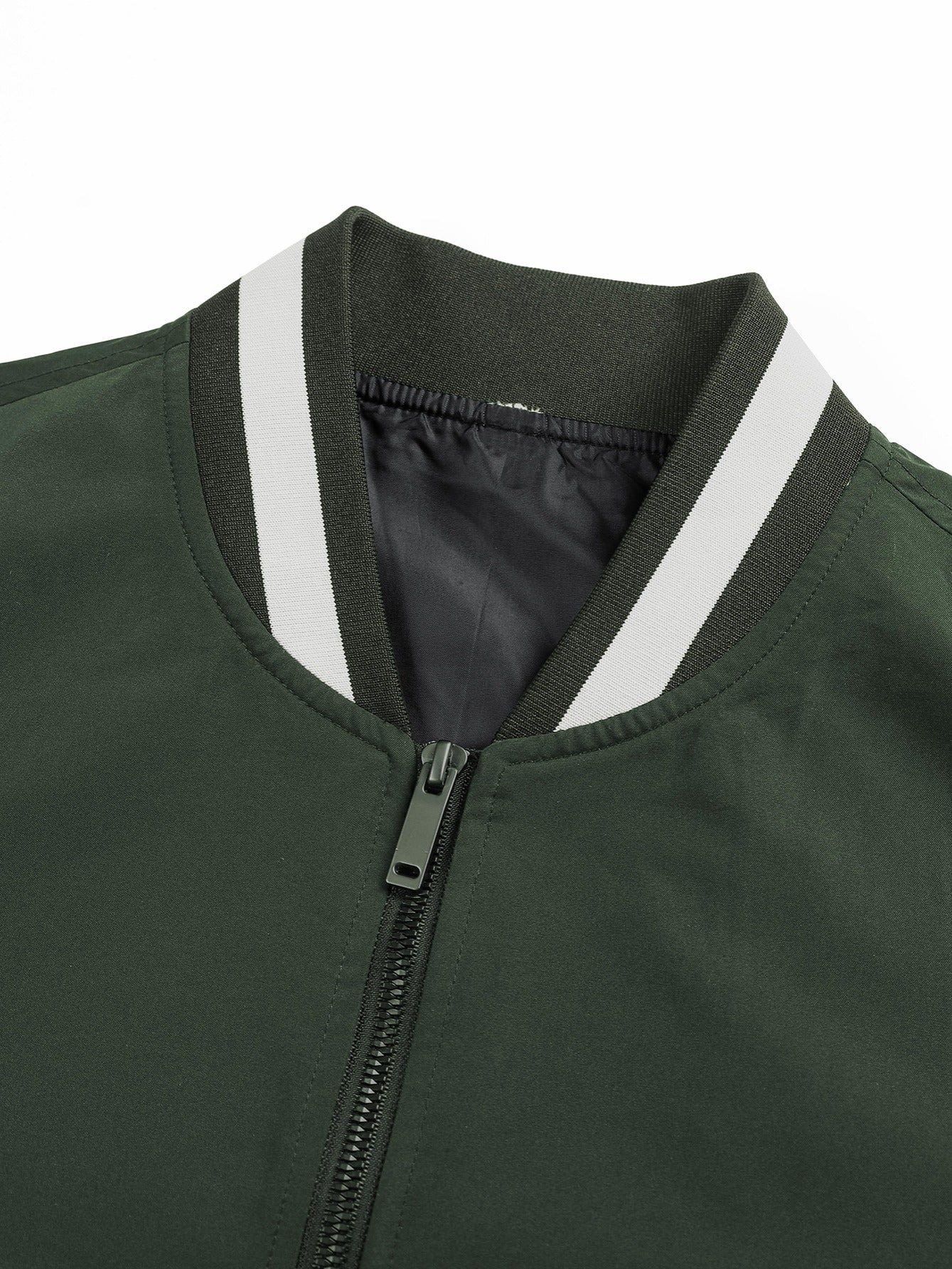 Casual Baseball Collar Jacket for Autumn Winter