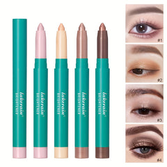 4 Brightening Shimmer Eyeshadow Pens Waterproof Eye Highlighter