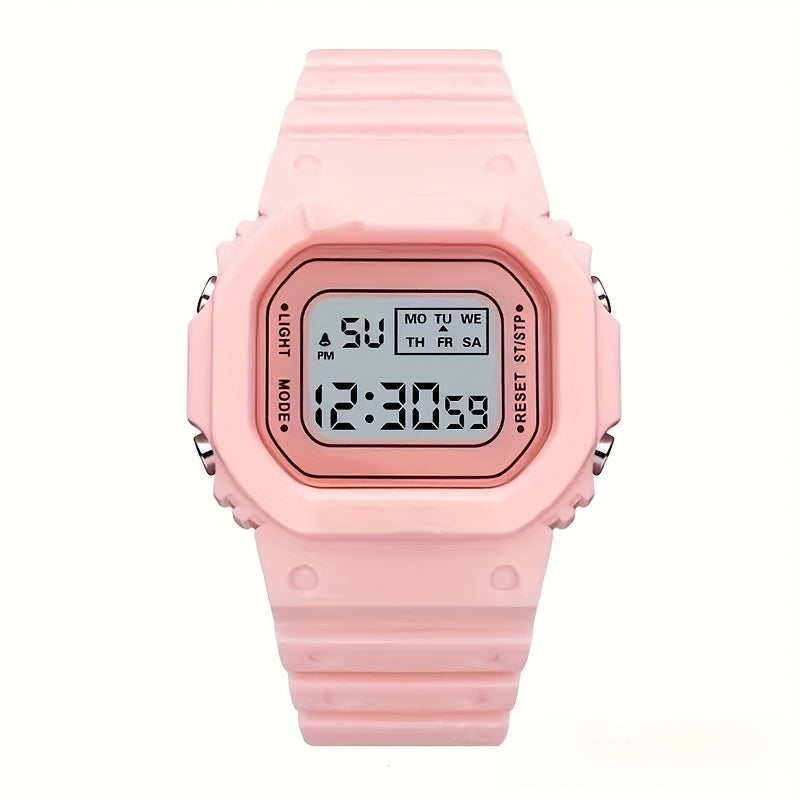 Kids Waterproof Electronic Watch - Multiple Colors