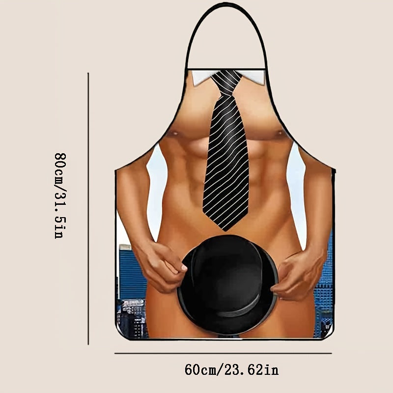 Funny Waterproof Kitchen Apron for Cleaning and Overalls