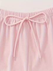 3-Piece Lounge Set Long Sleeve Top & Shorts Women's Sleepwear