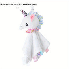 Baby Easter Rabbit Doll Soothing Toy Security Blanket For 0-3 Years Old