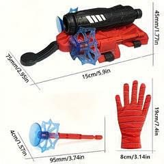 Spider Launcher - Rope Spitting Spider Toy for Outdoor Parties