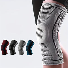 1pc Sports Cycling Silicone Knee Leg Sleeve Protective Gear