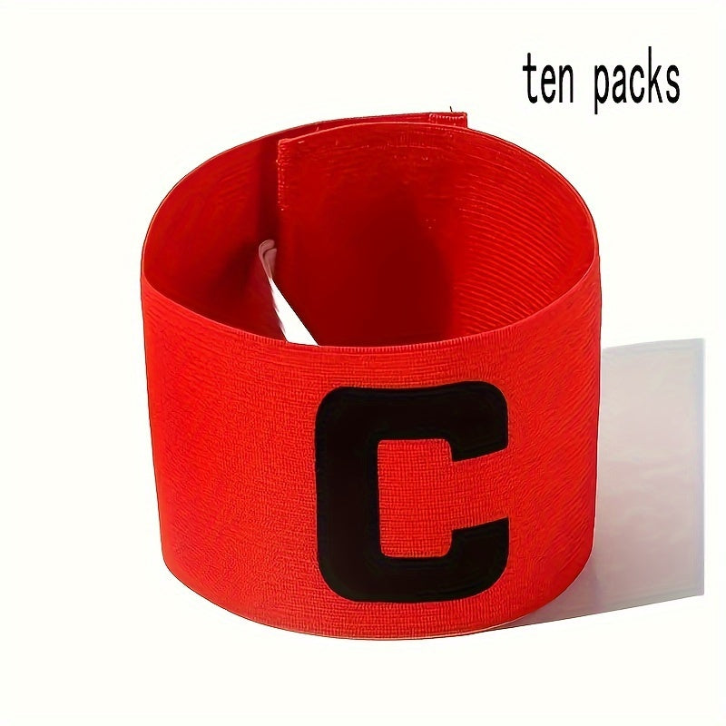 Football Captain Armband for Game Training - Pack of 10