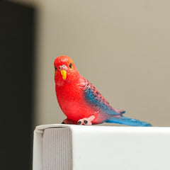 1pc Parrot Bird Model Durable PVC for Home Decor Garden Potting DIY Projects