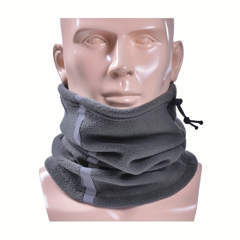 Winter Fleece Warm Scarf Windproof Warm Cap