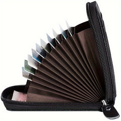 Men's PU Leather Card Case Coin Cards Holder Bag