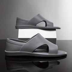 Men's High Heels Sandals Quick Dry Open Toe Beach Shoes