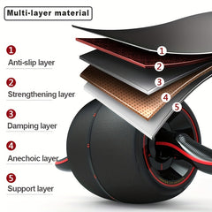 Ab Wheel Home Fitness Equipment Men Women Reduce Belly Push Roller