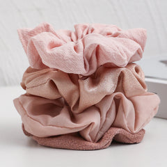 4pcs Large Scrunchie Hair Tie Set for Women