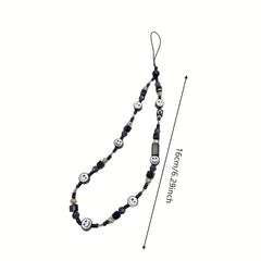 Halloween Ghost Face Phone Chain - Anti-lost Mobile Phone Accessory