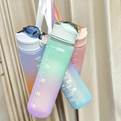 Gradient Outdoor Matte Sports Water Bottle 900ml