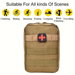 Camouflage Medical Tools Storage Bag for Outdoor Camping Hiking