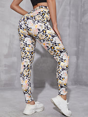 Leopard Print Yoga Leggings High Stretch Fitness Pants