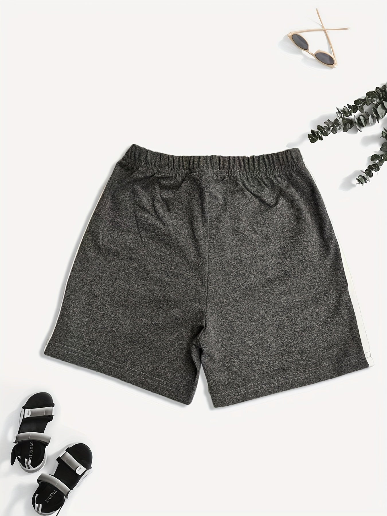 Boys Stripe Print Quick Drying Shorts for Summer
