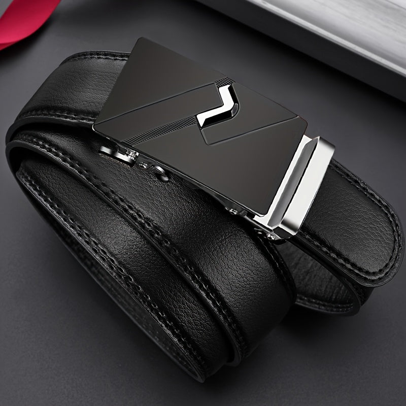 Men's Automatic Buckle Belt for Party Holiday Business