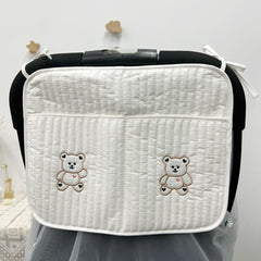 Stroller Hanging Bag Double Pocket Stroller Storage Bag