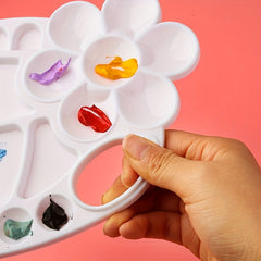 Oval Palette Plastic Paint Tray Palette Paint Tray Palettes Paint Pallets
