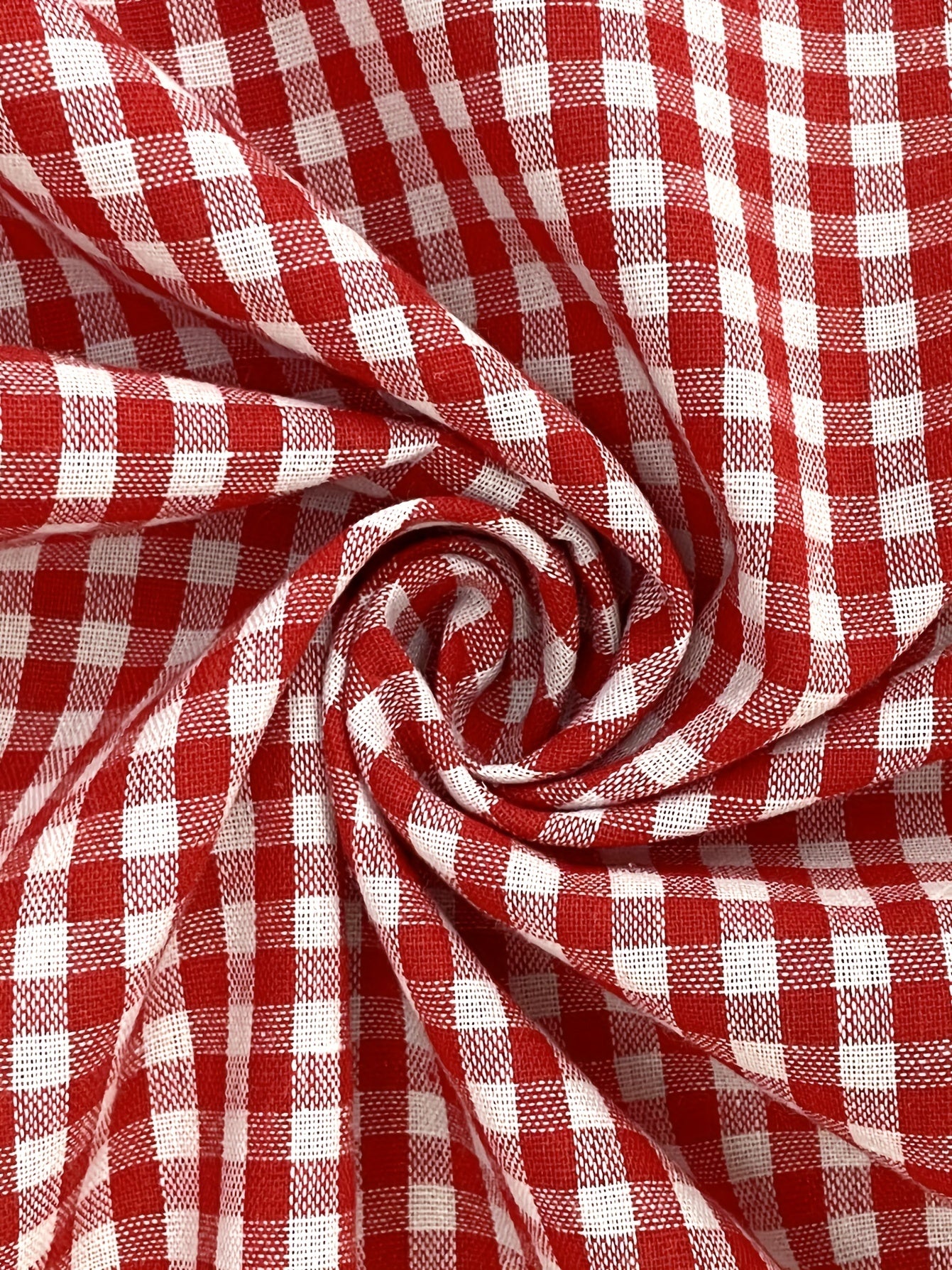 Gingham Print Button Up Long Sleeve Blouse