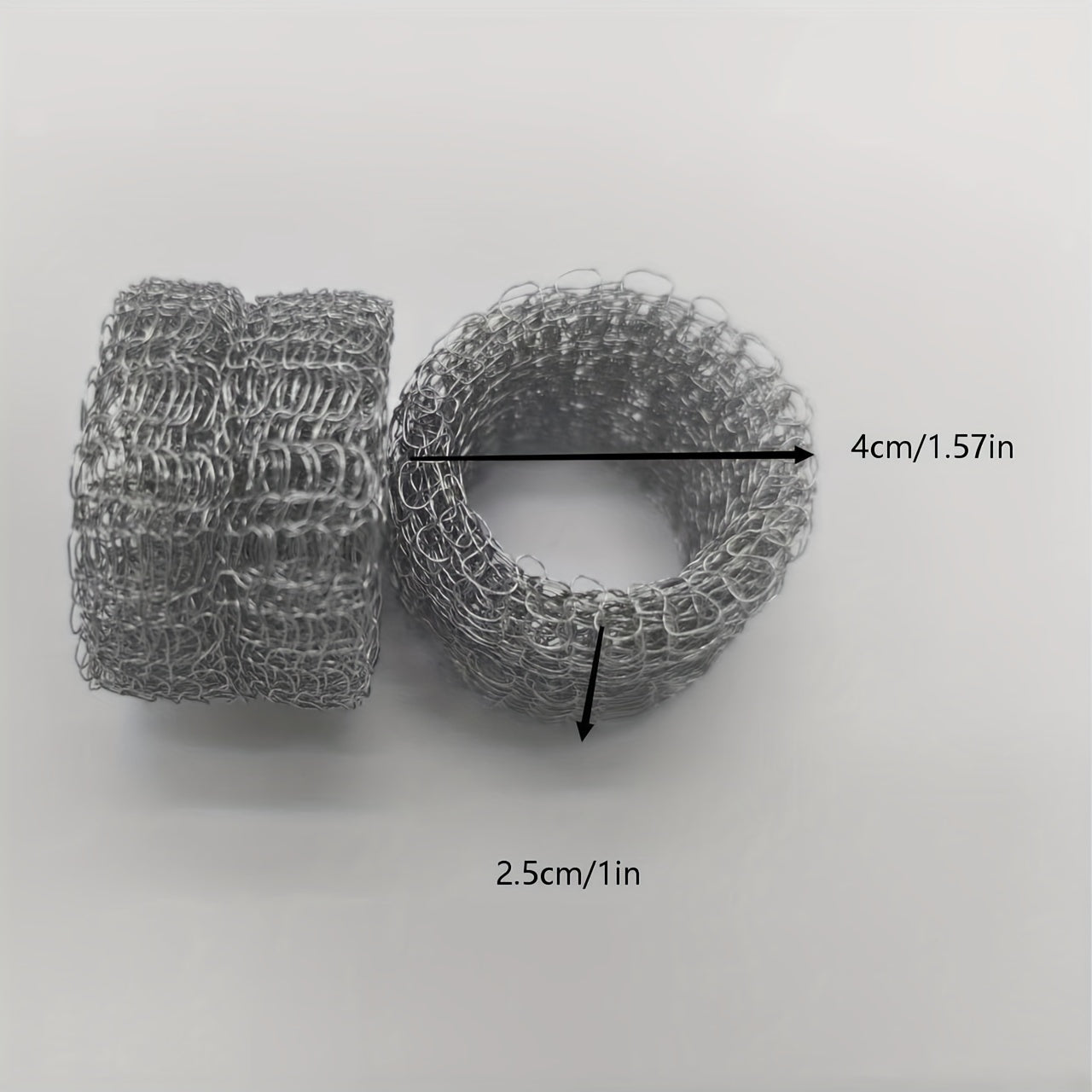 2pcs Teapot Water Dirt Collector Kettle Steel Sponge Ash Catcher
