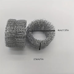 2pcs Teapot Water Dirt Collector Kettle Steel Sponge Ash Catcher
