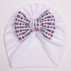 Candy Printed Bow Baby Headscarf for Baby