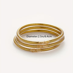 Y2K Soft Silicone Bracelets for Party Decor, Set of 3