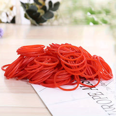 100-1500 Red Small Rubber Bands 50mm Elastic Band