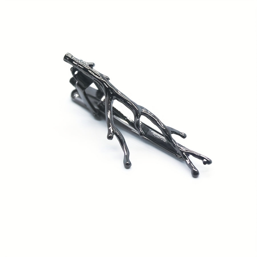 Tree Branch Shaped Tie Clip Gift For Men