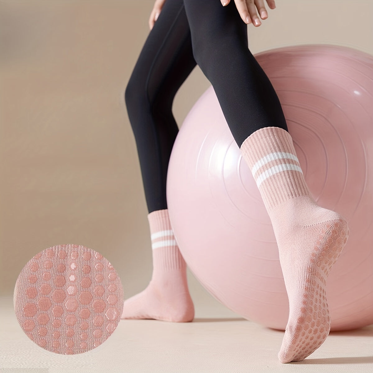 Non slip Yoga Socks With Grips For Fitness Pilates Ballet