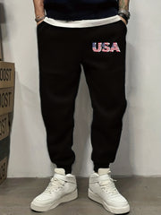 Pattern Printed Men s Trousers With Pockets Active Sweatpants