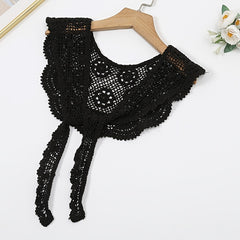 Solid Versatile Decorated Shawl Wrap For Women Fall Spring
