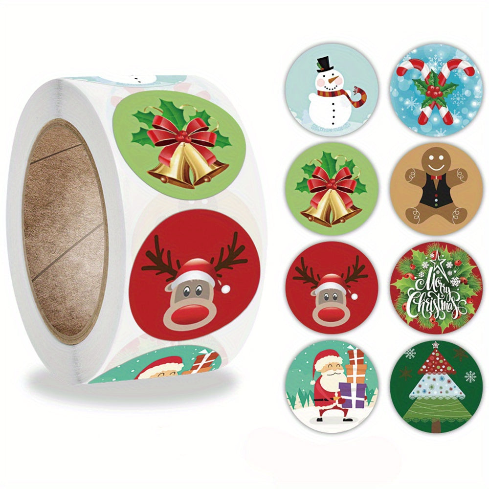 500pcs Christmas Gift Tags Stickers & Gift Cards