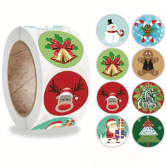 500pcs Christmas Gift Tags Stickers & Gift Cards