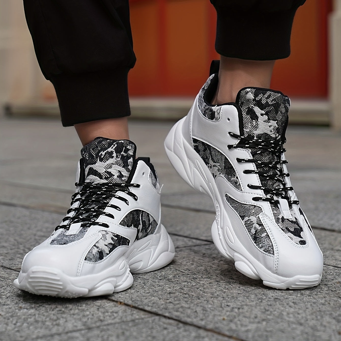 Breathable Mesh Women's Chunky Sneakers Non Slip Shoes