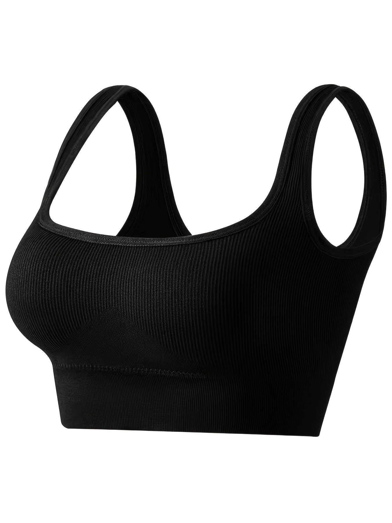 Seamless Wireless Sports Bra Comfy Running Workout Tank Bra
