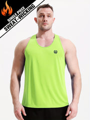Men's Stretch Sleeveless Tank Top for Gym Workout - Comfy & Breathable