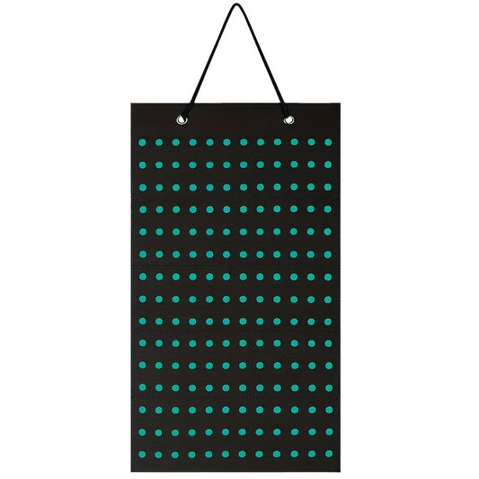 Shoe Charms Organizer Hanging Holder 180 Holes Wall Mounted Display