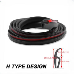 Car Windshield Rubber Seal Strip Self Adhesive Dustproof