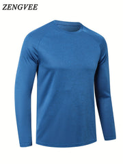 4 Pcs Men's Compression T-shirts Crew Neck Quick Drying Fitness Training