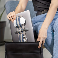 Adhesive Tech Organizer for Laptops Cables Backpacks