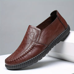 Men's Comfy Stitch Detail Loafers Slip On Shoes Spring Summer