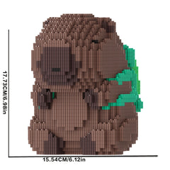 Capybara Backpack Building Blocks 5102pcs Lovely Gift Room Decoration