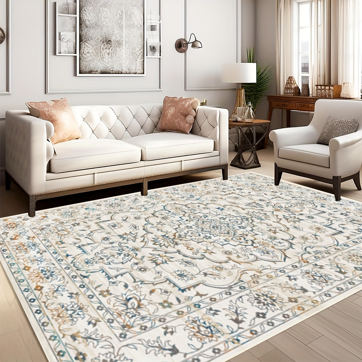 Bohemian Style Bedroom Bedside Carpet Living Room Coffee Table Carpet