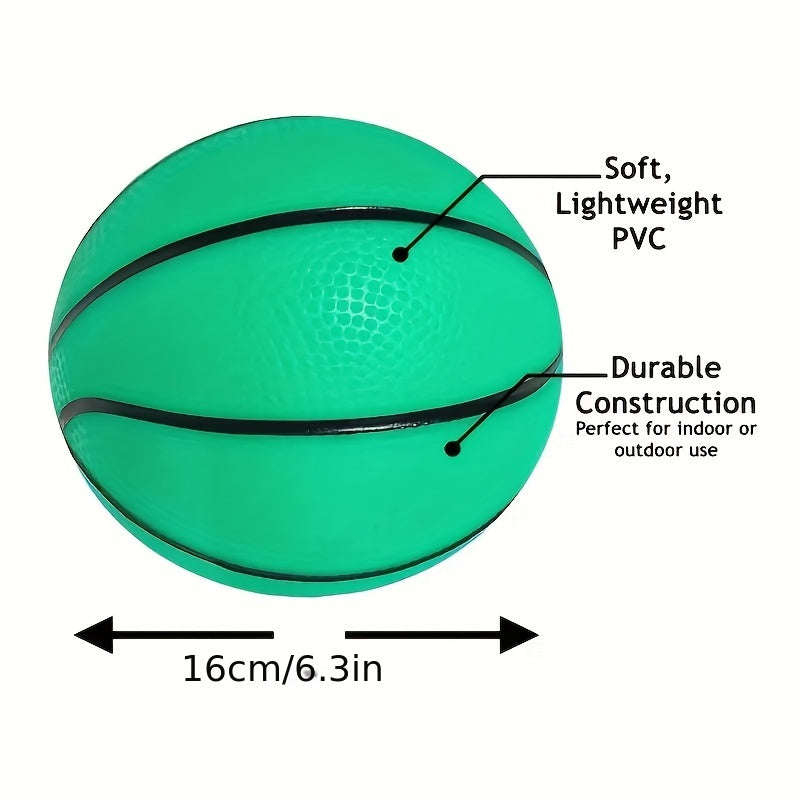 Green Luminous Basketball For Night Play, Outdoor Sports