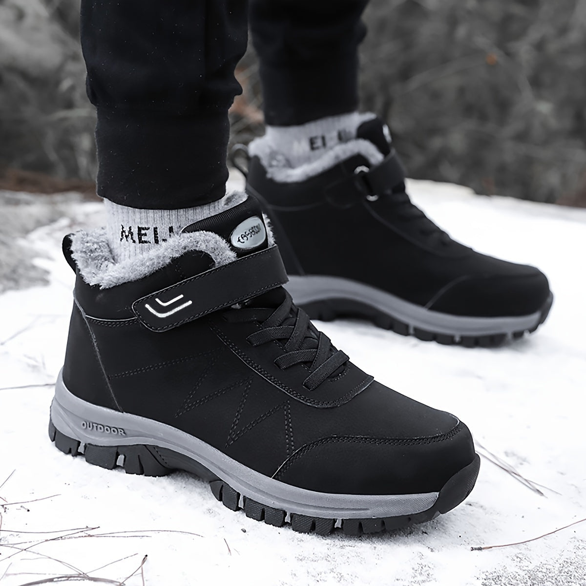 Women's Snow Sneakers Non-slip Comfortable Outdoor Shoes