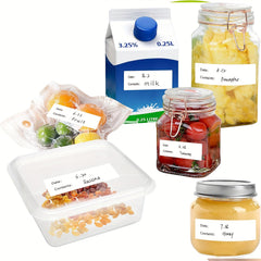 100pcs Date Stickers For Food Storage Labels Home Kitchen Packaging
